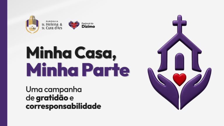 Campanha do dízimo 2026 | Minha Casa, Minha Parte