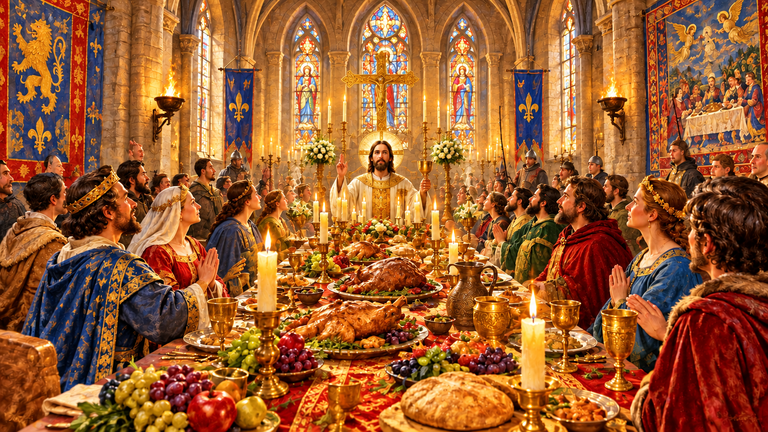 O banquete que enxuga as lágrimas